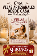 Mega Pack Velas Artesanales: Manual Práctico y Profesional